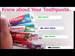 This color is due to the presence of free iodine produced by the extreme oxidizing power of the 30% hydrogen peroxide. Types Of Toothpastes Toothpaste Color Code Meaning In Tamil Toothpaste Is Good Or Bad Tamiltraveler Youtube