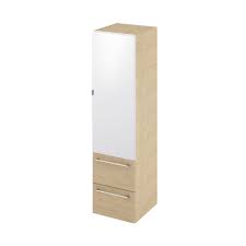 Apenas para produtos vendidos e entregues pela leroy merlin. Colonne De Salle De Bains L 45 X H 173 X P 46 8 Cm Imitation Chene Naturel Rem Leroy Merlin