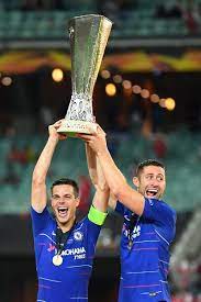 Gary Cahill Photos Photos Chelsea V Arsenal Uefa Europa League Final Gary Cahill Cesar Azpilicueta Chelsea