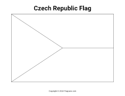National flag with two horizontal stripes of white over red with a blue triangle at the hoist. Free Printable Czech Republic Flag Coloring Page Download It At Https Flaglane Com Coloring Page Czech Fl Czech Republic Flag Flag Coloring Pages Czech Flag