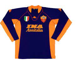 Nombre del estadio stadio olimpico di roma. As Roma 2001 02 Third Kit