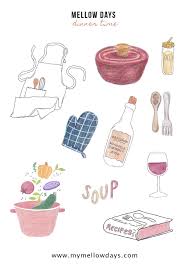 Dinner Time En 2020 Autocollants Planificateur Autocollants Imprimables Gratuits Autocollant