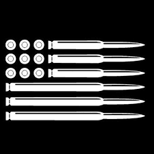 Flat Black American Flag Decal Pin On Decals