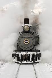Winter Scenes And Ponderings Cottage In The Oaks Train Locomotive Old Trains