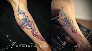 Watercolor tattoos are popular among both men and women. Watercolor Tattoo Fresh And Healed One Year Justin Nordine Raw Canvas Grand Junction Co Watercolor Tattoo Healing Tattoo Tattoos