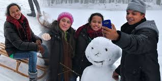 Ja, aber nicht immer und überall. Jugendliche Aus Brasilien Erleben Ihren Ersten Schnee Franziskaner