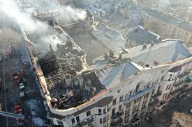 Тушить пришлось около 2 часов. Kak Vyglyadit Kolledzh V Odesse Posle Pozhara Foto Glavkom
