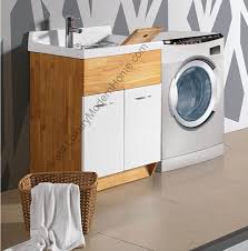 laundry room sink with cabinet