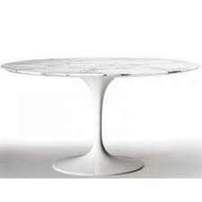 Fine Mod Imports Eero Saarinen Style Tulip Marble Table 39 In White Tulip Dining Table Saarinen Dining Table Marble Tables Design