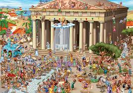 ( 4.5 ) stars out of 5 stars 4 ratings , based on 4 reviews 3 comments Acropolis Of Athens Cartoon Puzzle Outset Media Games