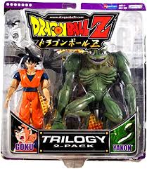 Supersonic warriors 2 released in 2006 on the nintendo ds. Amazon Com Jakks Pacific Year 2006 Dragonball Z Animated Series Trilogy 2 Pack 6 Inch Tall Action Figure Set Goku And Yakon Toys Games