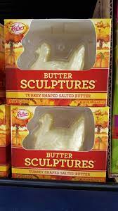 Turkey Butter Sculpture From Winco In Moore Ok Salted Butter Winco Turkey