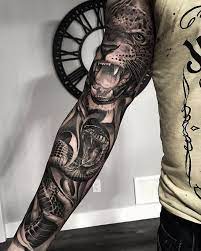 Realistic Tattoos By Greg Nicholson Cuded Realistic Tattoo Sleeve Arm Sleeve Tattoos Tattoo Sleeve Men