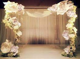 Paper Flower Art Ceremony Paper Flowers Wedding Paper Flower Backdrop Wedding Paper Flower Art