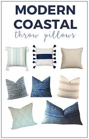 Chic And Modern Coastal Throw Pillows And Where To Buy Them Coastal Throw Pillows Coastal Throw Modern Coastal