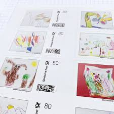 Kinderpost briefmarke selber drucken : á… Wie Kommt Der Dino Auf Die Briefmarke Windelprinz De