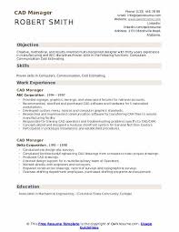 Mechanical engineer job description summary. Cad Manager Resume Samples Qwikresume