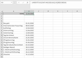 Inhaltsverzeichnis 1 grundlage des vertrages 2 dauer des vertrages, kündigung 3 änderung des. Arbeitstag Funktion In Excel So Einfach Funktioniert S Ionos