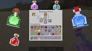 Minecraft How To Make Potions Minecraft Potions Youtube