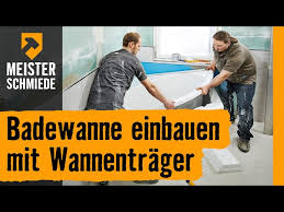 Badewanne Einbauen Mit Wannentrager Anleitung Von Hornbach