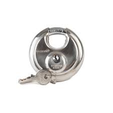 Now for the best disc lock for a storage unit, the abus 20/70. 2 3 4 Discus Security Lock U Haul