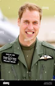 Prince william helicopter pilot uniform hi-res stock photography and images 
