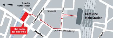 Murcki pod względem budowy geologicznej znajdują się w zapadlisku górnośląskim.obszar ten ma budowę zrębową.na przełomie dewonu i karbonu zostało zaburzone paleozoiczne podłoże wyżyny ślaskiej poprzez utworzenie zapadliska, które w okresie karbonu zostało wypełnione przez zlepieńce, piaskowce i łupki ilaste zawierające pokłady węgla kamiennego. Bushaltestelle Katowice Dworzec Autobusowy Zentraler Omnibusbahnhof Kattowitz