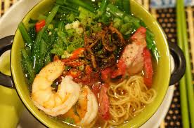 Gourmet By Kat Shrimp And Char Siu Egg Noodle Soup Mi Tom Xa Xiu Char Siu Wonton Soup Recipe Egg Noodles
