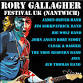 Rory Gallagher Festival UK event in Nantwich