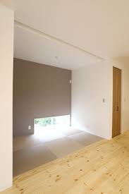 ロールスクリーンで仕切れる畳コーナー ミナモト建築工房 和室 おしゃれ モダン たたみコーナー 畳 インテリア