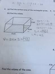Calculate the surface area of a rectangular prism if given sides ( a ) : Find The Surface Area Of The Rectangular Prism Find Chegg Com