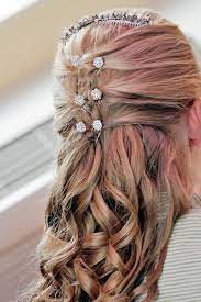 My Wedding Hair Maybe Hair Styles Barrel Curls Half Up Hair