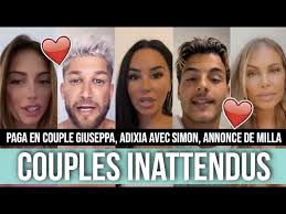 Paga et adixia en couple ? Adixia En Couple Avec Simon Paga Avec Giuseppa Milla Annonce Une Tres Mauvaise Nouvelle Youtube