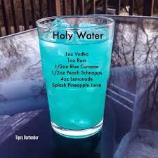 Holy Water Tipsy Bartender Recipe In 2020 Liquor Drinks Party Drinks Alcohol Alcoholic Drinks