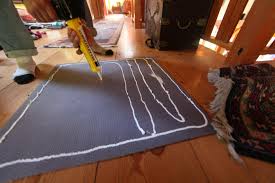 Apply polyurethane to the top and then use spray adhesive to attach a rug pad on the bottom. Diy Busters No Slip Carpet Fix Gone Bad Rugs Slipping Rugs Cool Rugs