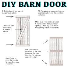 Cost per door is around $20 (you can get about 6 center panels from each sheet of plywood). Diy Barn Door Instructions And Hardware All Things Thrifty
