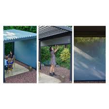 Votre pergola à pas cher chez id market. Option Store Lateral 4m Anthracite Pour Pergola