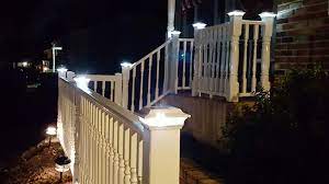 Many varieties of post caps and trim to choose from, caps and skirts / trim are sold separately. Solar Post Lights Decksdirect
