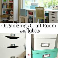 This is a digital fil Organizing A Craft Room With Labels For An Easy To Use Pretty Space