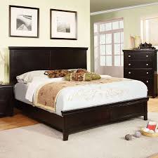 Granite falls espresso brown youth bookcase bedroom set complete twin size bookcase bed: Spruce Panel Bedroom Set Espresso By Furniture Of America Furniturepick