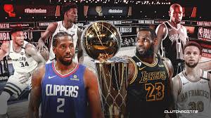 The nba playoffs will likely begin in april and the nba finals are expected to be decided in june. Nba News Lakers Clippers Early Favorites To Win 2021 Championship