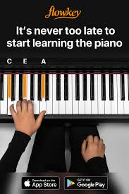 Learn Your First Song On Piano Learn Piano Music Lessons Piano Chords Chart