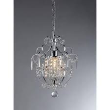 Pendant lights are a great way to add lighting without overpowering the other design elements in a room. Warehouse Of Tiffany Veronica 1 Light Silver Crystal Chandelier Rl4025 At The Home Depot Over The Bathroom Chandelier Warehouse Of Tiffany Tiffany Chandelier