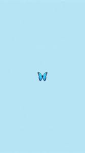 Aesthetic Wallpaper Disney Blue Wallpaper Iphone Wallpaper Iphone Cute Blue Butterfly Wallpaper