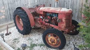 Image result for Vermillion Red 1952 Tractor