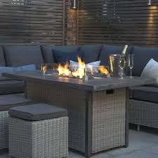 Kettler Palma Fire Pit Table In White Wash Table Only 799 Garden4less Uk Shop In 2020 Fire Pit Table Fire Pit Fire Pit Table Top