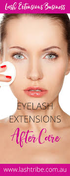 To clean eyelash extensions start by wetting your lashes with warm water. How To Clean Your Eyelash Extensions Eyelash Extensions Eyelashes How To Clean Eyelashes