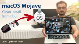 How To Install Clean Macos Mojave From Usb In Your Macbook Pro Air Imac Mojave Installation Usb