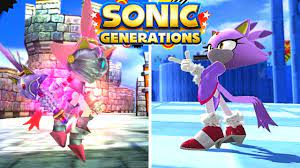 Sonic Generations: Blaze + Stage Mods - YouTube