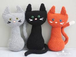Get the details at lillellis. Crochet Cat Repeat Crafter Me